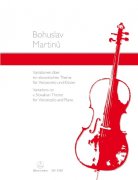 Variations on a Slovakian Theme - violoncello a klavír -  Bohuslav Martinu