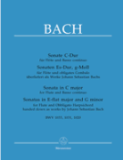 Sonáty pro příčnou flétnu C dur BWV 1033 a Es dur BWV 1031 - Johann Sebastian Bach