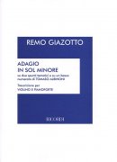 Adagio in G Minor pro housle a klavír od Albinoni Tomaso