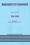 THE BEE by Francois Schubert noty pro zobcovou flétnu a  klavír
