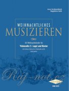 Weihnachtliches Musizieren  für Violoncello (1. Lage) und Klavier