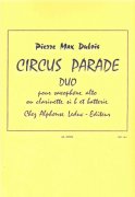 CIRCUS PARADE by Pierre Max Dubois - alto saxofon (klarinet) + perkuse