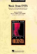 Music from Evita - full orchestra / partitura + party