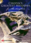 Chopin's Greatest Melodies + CD / altový saxofon