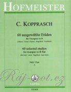 60 ausgewählte Etüden für Trompete in B band 1 - Kopprasch Carl