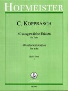 60 ausgewählte Etüden für Tuba band 1 - Kopprasch Carl