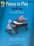 Pieces to Play 6 by Edna Mae Burnam + CD /  mírně náročné skladby pro klavír