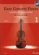 Easy Concert pieces 1 + CD pro housle a klavír
