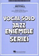 SKYFALL - vocal (tenor sax) solo with jazz ensemble - score + parts