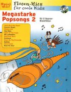 Megastarke Popsongs 2 + CD - zobcová flétna