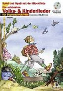 Die schönsten Volks- und Kinderlieder + CD - zobcová flétna