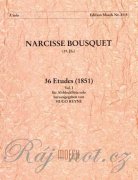 36 etud pro altovou flétnu od Bousquet Narcisse