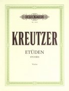 42 Etüden (Capricen) pro housle od Rodolphe Kreutzer