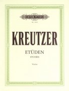 42 Etüden (Capricen) pro housle od Rodolphe Kreutzer
