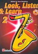 LOOK, LISTEN & LEARN 2 + CD     method for tenor sax