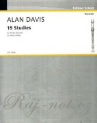 15 Studies - altová flétna - Alan Davis