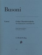 Frühe Charakterstücke pro klarinet a klavír od Ferruccio Busoni