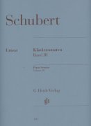 SCHUBERT: Piano Sonatas III (urtext)
