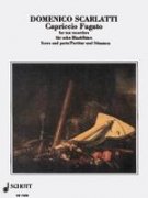 Capriccio fugato - Domenico Scarlatti - 10 zobcových fléten (SSSSAATTBB)