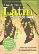 Play-Along Latin With A Live Band příčná flétna (+ party online)