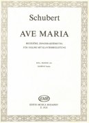 Ave Maria op. 52, No. 6 pro housle a klavír od Franz Schubert