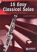 15 Easy Classical Solos pro klarinet a klavír