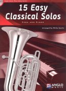15 Easy Classical Solos pro tubu (BC / TC in Bb / TC in Eb) a klavír