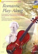 Romantic Play-Along + CD - 12 romantických skladeb pro housle a klavír