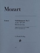 Violinkonzert Nr. 5 A-dur KV 219 - Violine/Klavier