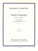 NOCTURNES pro violoncello a klavír od Bohuslav Martinů