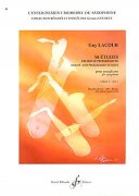 50 Easy And Progressive Studies 1 - 50 etud pro saxofón Guy Lacour