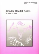 Kendor Recital Solos for Alto Saxophone + CD / altový saxofon - sólový sešit