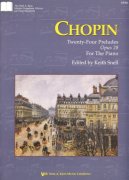 CHOPIN: Twenty-Four Preludes, Op. 28 for the Piano / 24 Preludií Op.28 pro klavír