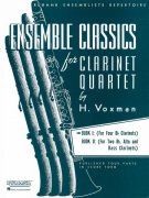 Ensemble Classics for Clarinet Quartet / 14 skladeb pro čtyři klarinety