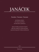 Sonáta pro klarinet a klavír (úprava Sonáty pro housle a klavír) - Janáček Leoš