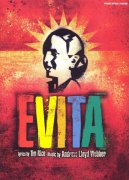 EVITA - vocal selections from the musical - klavír / zpěv / akordy