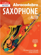 Abracadabra Saxophone - altový saxofon, škola hry prostřednictvím písníček a melodií