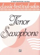 CLASSIC FESTIVAL SOLOS 1 / tenorový saxofon  - sólový sešit