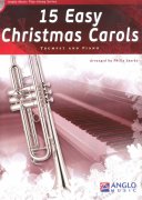 15 Easy Christmas Carols + CD / trumpeta + klavír