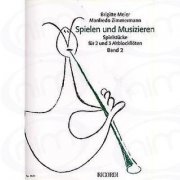 Meier Brigitte Spielen und Musizieren 2 - Manfredo Zimmermann - skladby pro 2-3 altové flétny