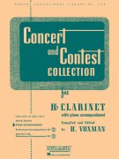 CONCERT & CONTEST COLLECTIONS / klarinet - klavírní doprovod