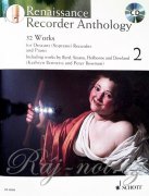 Renaissance Recorder Anthology 2 + CD - sopránová zobcová flétna a klavír
