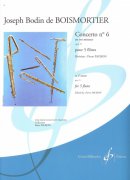 BOISMORTIER: CONCERTO No.6  E minor  Op. 15 for 5 flutes