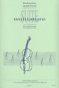 Suite Miniature H192 pro violoncello a klavír od Martinu Bohuslav
