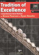 Tradition of Excellence 1 + Audio Video Online / příčná flétna
