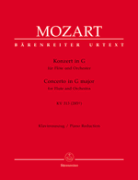 Concerto in G major for příčnou flétnu a klavír KV 313 (285c) - Wolfgang Amadeus Mozart