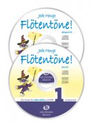 Jede Menge Flötentöne 1 učebnice pro altovou flétnu Barbara Ertl - samostatné  2 CD k titulu