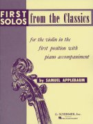 FIRST SOLOS from the Classics / housle + klavír