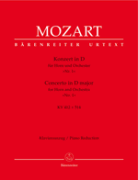 Concerto for Horn  'No. 1' D major KV 412+514(386b) - koncert pro lesní roh a klavír - Wolfgang Amadeus Mozart
