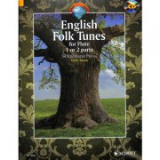 English Folk Tunes for Flute + CD - 54 anglických písní pro 1-2 příčné flétny